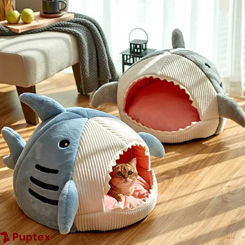 Shark Cave™ - Calming Pet Bed