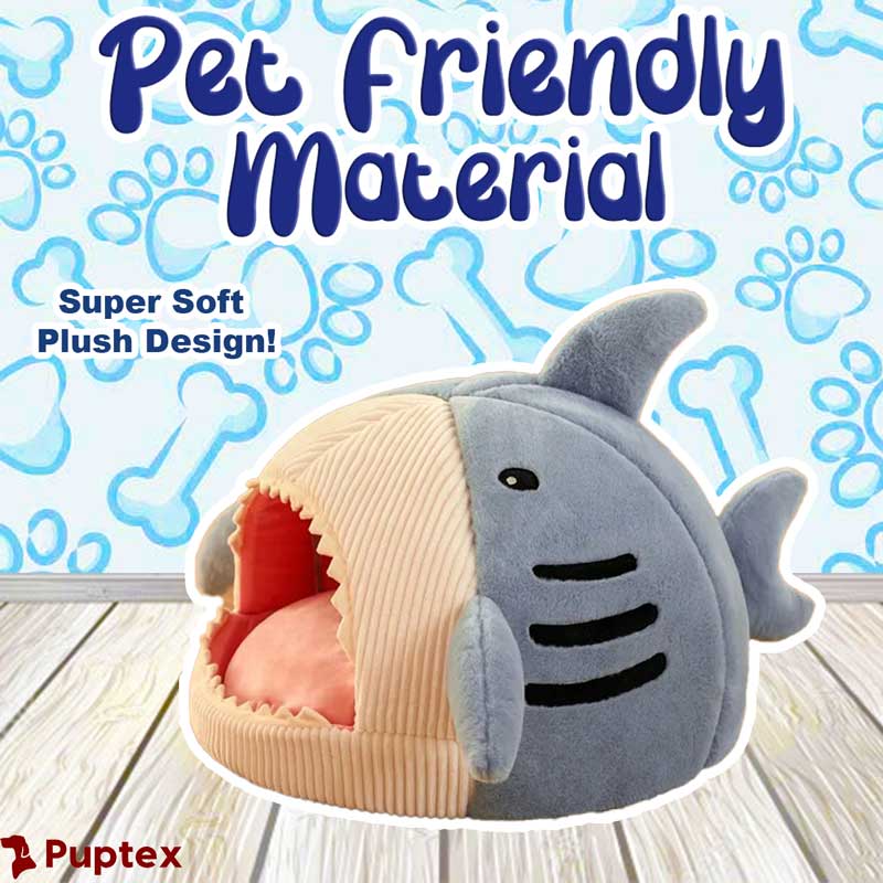 Shark Cave™ - Calming Pet Bed