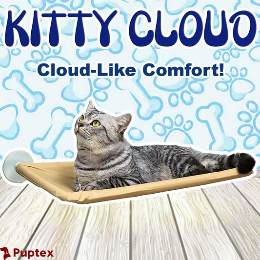 Kitty Cloud™ - Cat Window Hammock