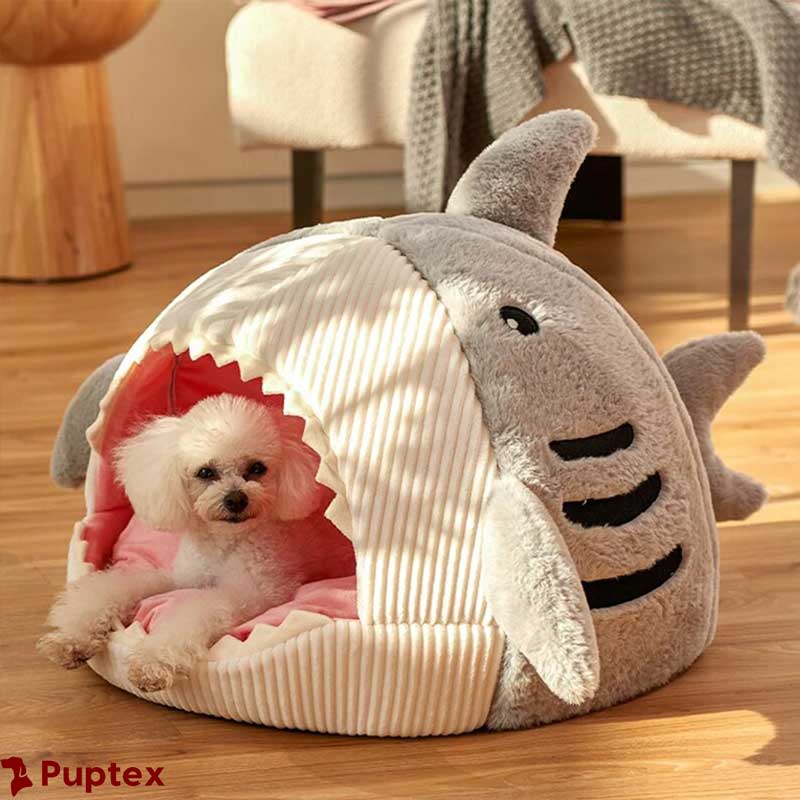 Shark Cave™ - Calming Pet Bed