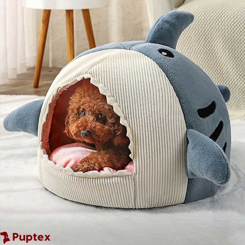 Shark Cave™ - Calming Pet Bed