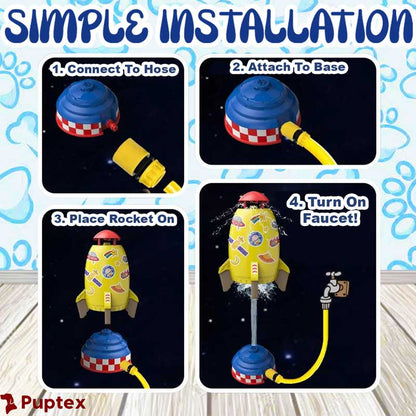 Splash Rocket™  - Interactive Dog Toy